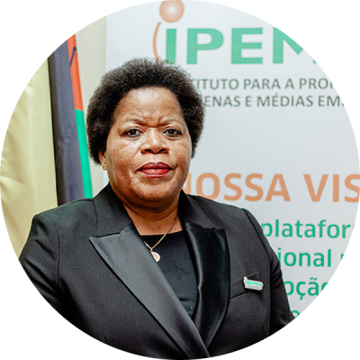 Fotografia oficial de Joaquina Gumeta, Directora do IPEME
